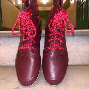 “DONATED 2 Homeless” RARE, Nike “Sunburst” Cognac Brown Leather Boot, Sz 9.5